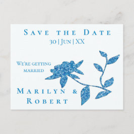 Eastern Blue Peloral Postkarte