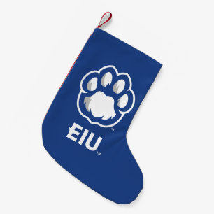 Eastern Illinois Panthers Paw Print & EIU Kleiner Weihnachtsstrumpf