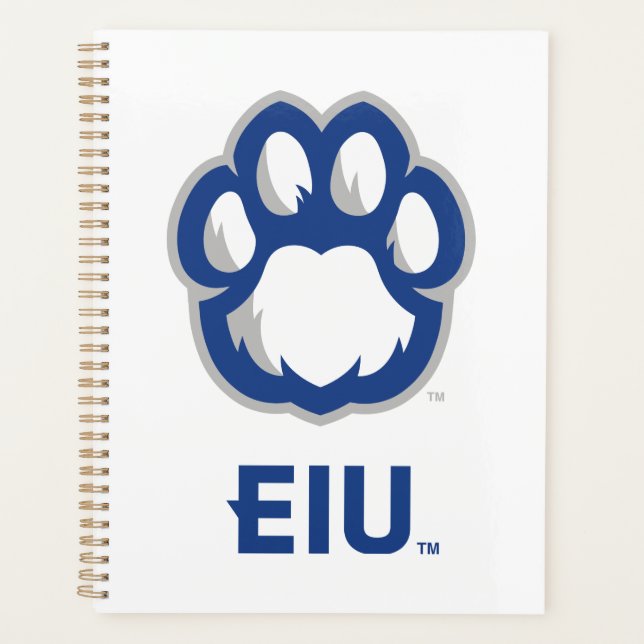 Eastern Illinois Panthers Paw Print & EIU Planer (Vorderseite)