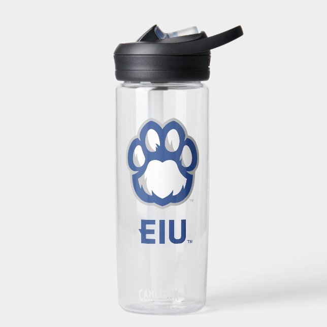 Eastern Illinois Panthers Paw Print & EIU Trinkflasche (Links)