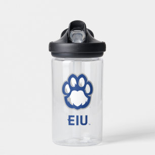 Eastern Illinois Panthers Paw Print & EIU Trinkflasche