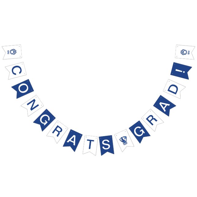 Eastern Illinois Panthers Paw Print & EIU Wimpelkette (Alle)