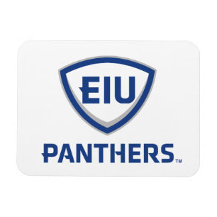 Eastern Illinois Panthers Schild & Wordmark-Logo Magnet