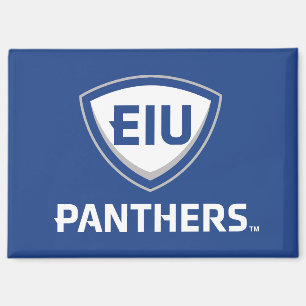 Eastern Illinois Panthers Schild & Wordmark-Logo Magnet