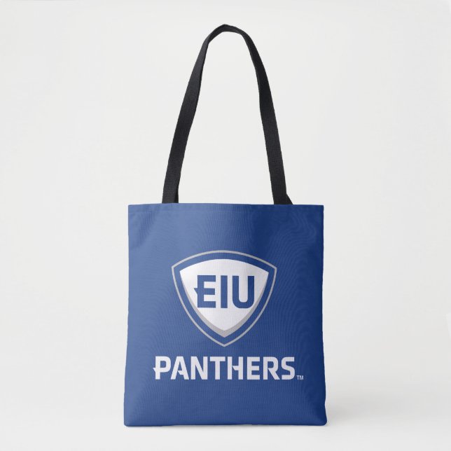 Eastern Illinois Panthers Schild & Wordmark-Logo Tasche (Vorderseite)