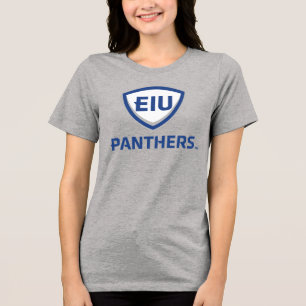 Eastern Illinois Panthers Schild & Wordmark-Logo Tri-Blend Shirt