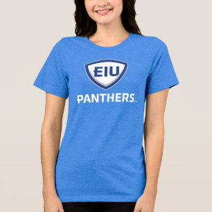 Eastern Illinois Panthers Schild & Wordmark-Logo Tri-Blend Shirt