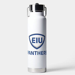 Eastern Illinois Panthers Schild & Wordmark-Logo Trinkflasche