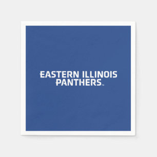 Eastern Illinois Panthers - Textlogo Serviette