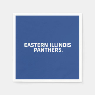 Eastern Illinois Panthers - Textlogo Serviette