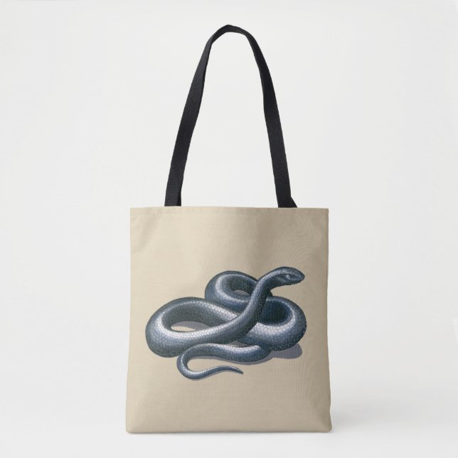 Eastern Indigo Snake Art Tasche (Vorderseite)