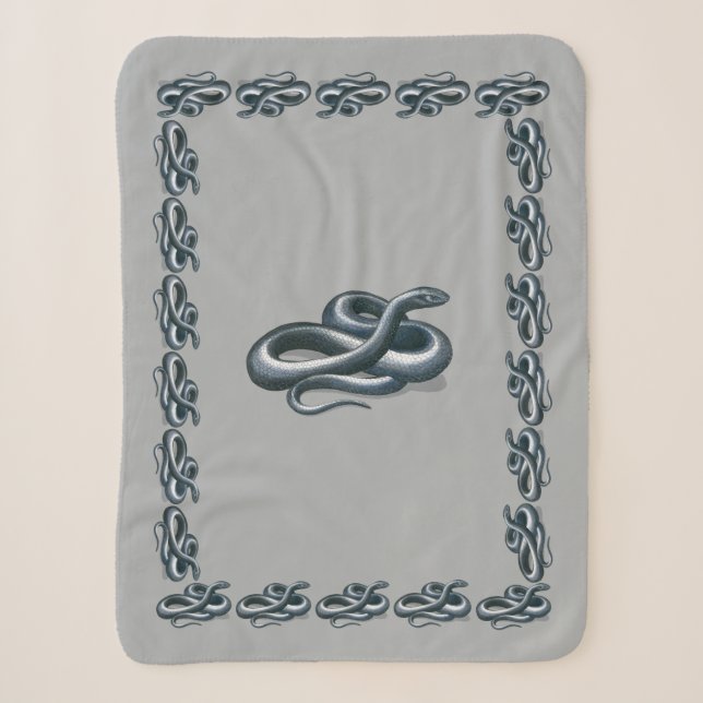Eastern Indigo Snake Sherpadecke (Vorderseite)