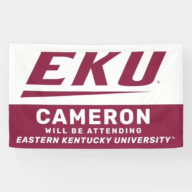 Eastern Kentucky Universität | EKU Banner (Horizontal)