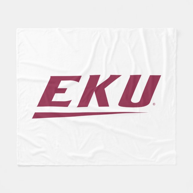 Eastern Kentucky Universität | EKU Fleecedecke (Vorderseite (Horizontal))