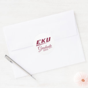 Eastern Kentucky Universität EKU Runder Aufkleber