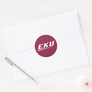 Eastern Kentucky Universität   EKU Runder Aufkleber