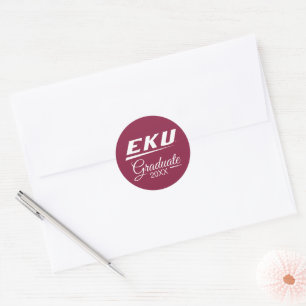 Eastern Kentucky Universität EKU Runder Aufkleber