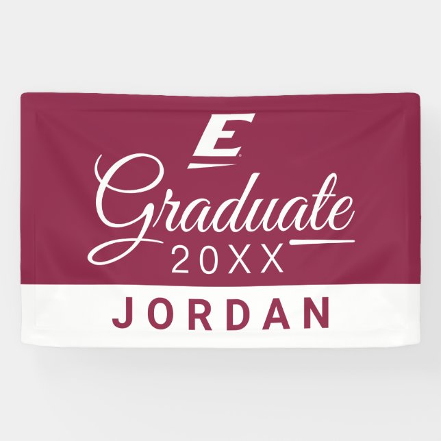 Eastern Kentucky University E Banner (Horizontal)