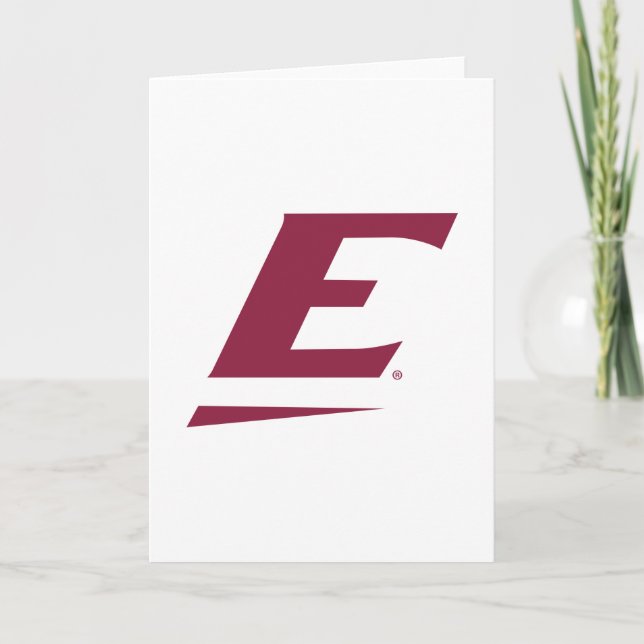 Eastern Kentucky University E Karte (Vorderseite)