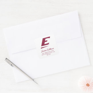 Eastern Kentucky University E Quadratischer Aufkleber