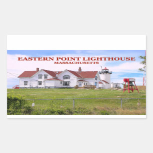 Eastern Point Leuchtturm, Aufkleber für Massachuse