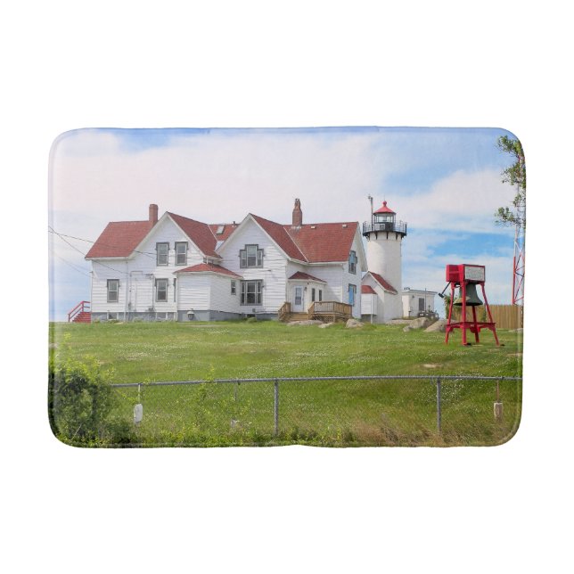 Eastern Point Leuchtturm, Massachusetts Bath Mat Badematte (Vorderseite)
