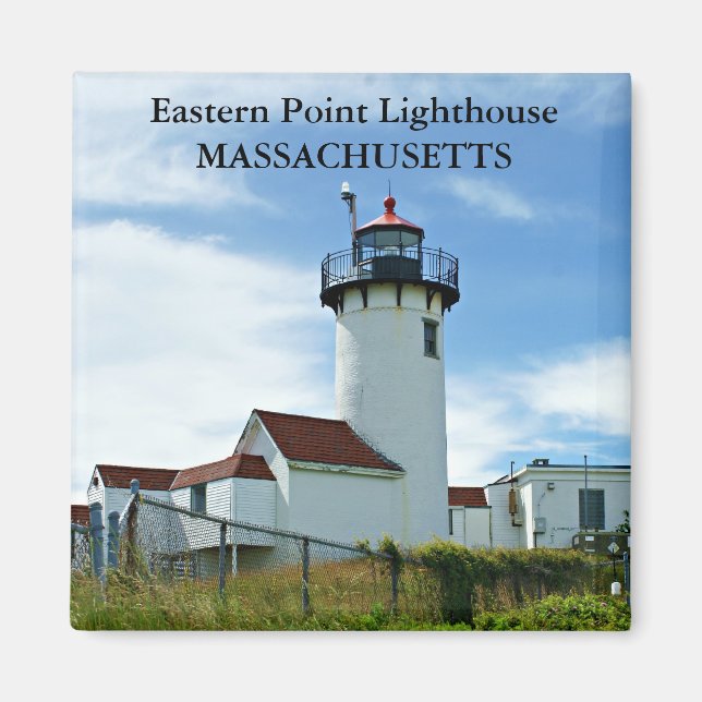 Eastern Point Lighthouse, Massachusetts Magnet (Vorne)