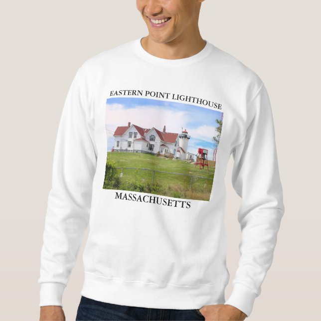 Eastern Point Lighthouse, Massachusetts Sweatshirt (Vorderseite)