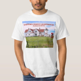Eastern Point Lighthouse, Massachusetts T - Shirt