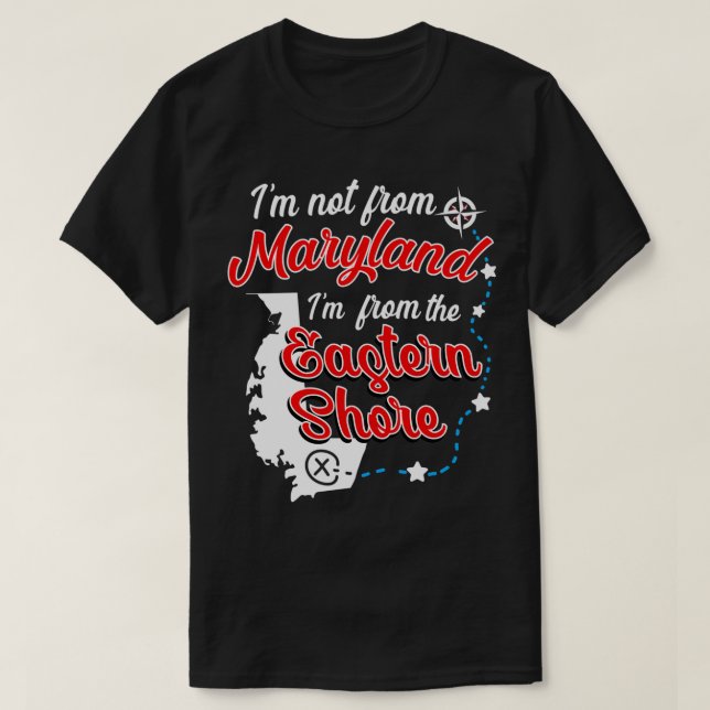 Eastern Shore Maryland Chesapeake Bay Blue Crabs T-Shirt (Design vorne)