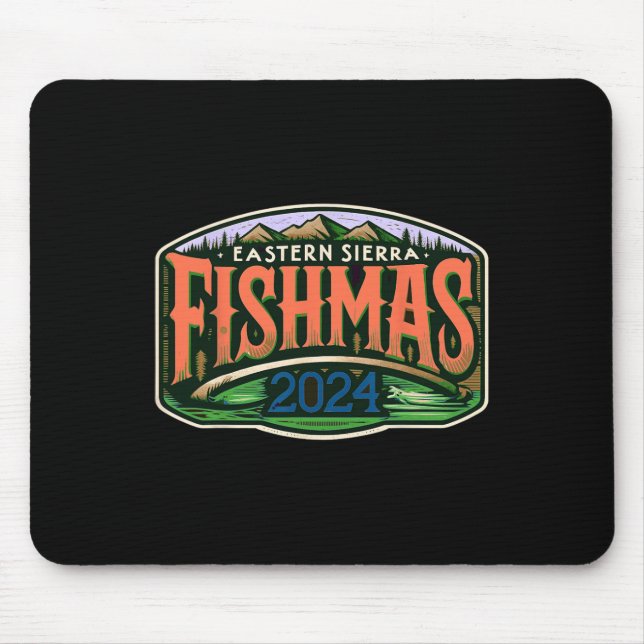Eastern Sierra Fishmas  Mousepad (Vorne)