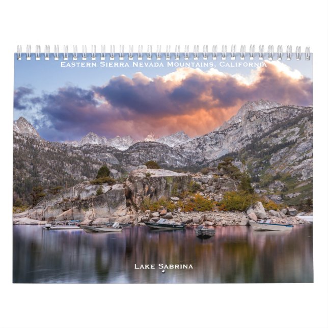 Eastern Sierra Nevada, Kalifornien Kalender (Titelbild)