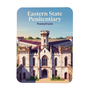Eastern State Penitentiary Pennsylvania Magnet