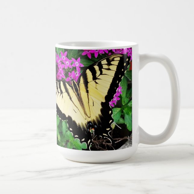 Eastern Tiger Frack Butterfly #1 Kaffeetasse (Rechts)