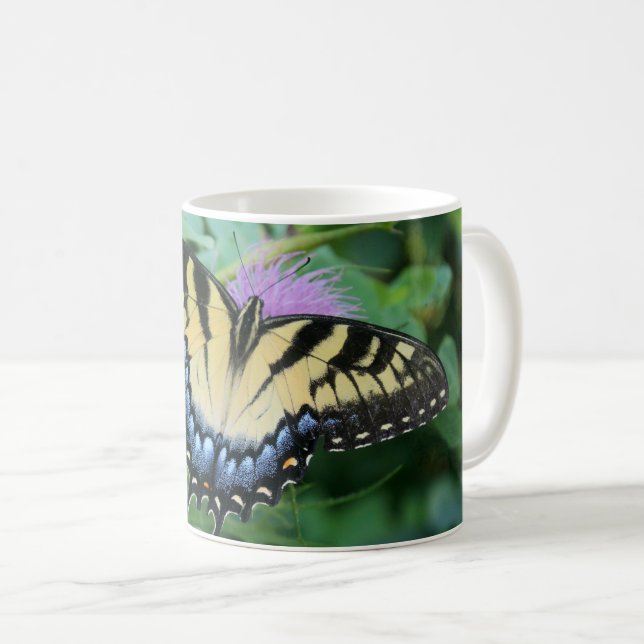 Eastern Tiger Frack Butterfly Kaffeetasse (VorderseiteRechts)