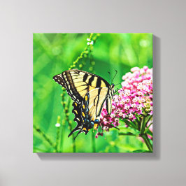 Eastern Tiger Frack Butterfly Leinwanddruck