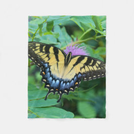 Eastern Tiger Swallowtail Butterfly Fleecedecke