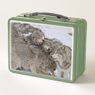 Eastern Timber Wolf Metall Brotdose