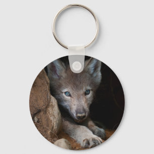 Eastern Timber Wolf Schlüsselanhänger