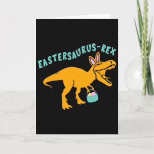 Eastersaurus Ostergeschenk für Teenager-Jungs An Karte