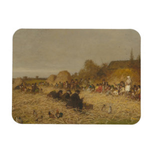 Eastman Johnson - Husking Bee, Insel Nantucket Magnet