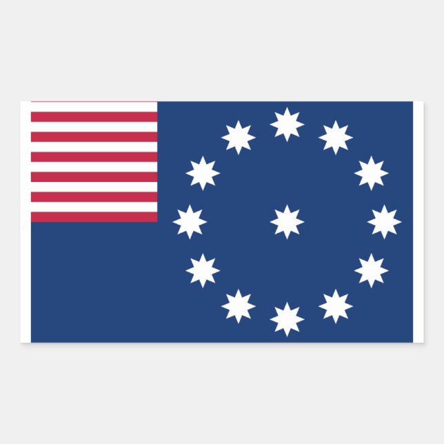 Easton Flag Rechteckiger Aufkleber (Vorderseite)