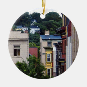 Easton PA - Ansicht aus Fenster Keramik Ornament