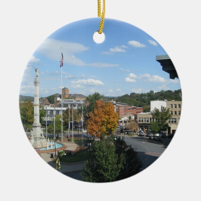 Easton PA Keramik Ornament (Vorne)