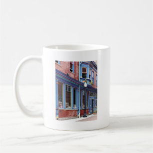 Easton PA - Straße mit offener Tür Kaffeetasse