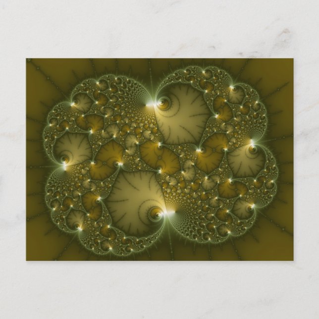 Easy Gro Fractals Postkarte (Vorderseite)