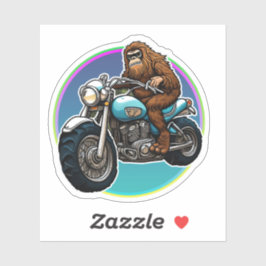 Easy Rider Motorrad Daddy Sasquatch Aufkleber