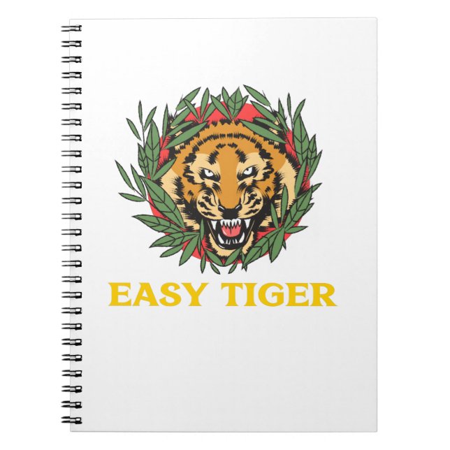 Easy Tiger Notizblock (Vorderseite)