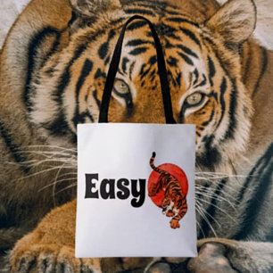 Easy Tiger Tote Bag – Wilder Stil Tasche