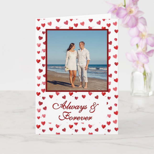 Easy Valentines gift ideas for boyfriend Karte (Orchidee)